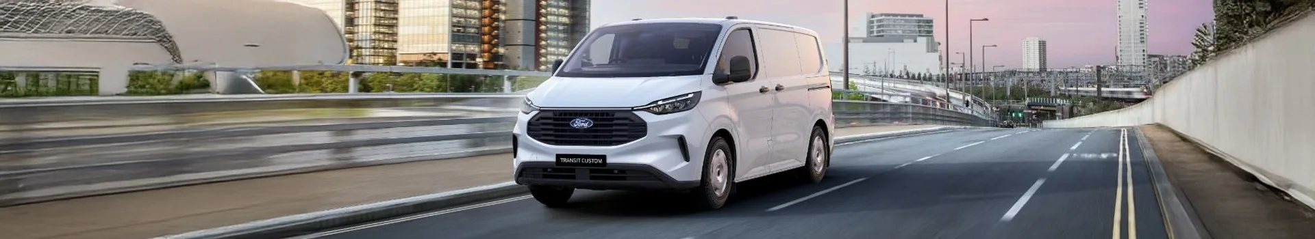 Ford Transit Custom New Models Banner